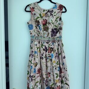 Gucci Floral Sleeveless Dress